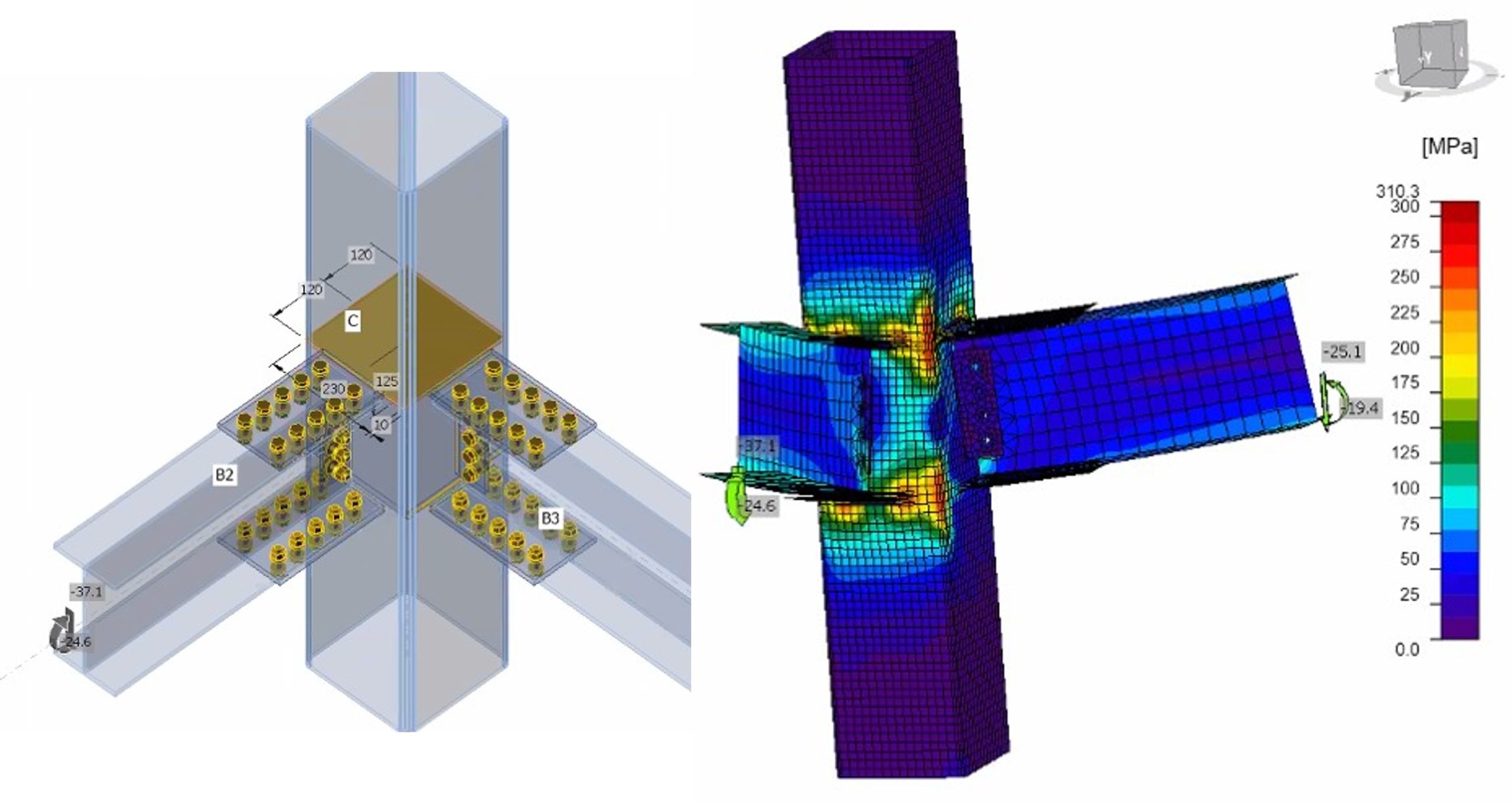 Diseño básico de conexiones de acero con software especializado